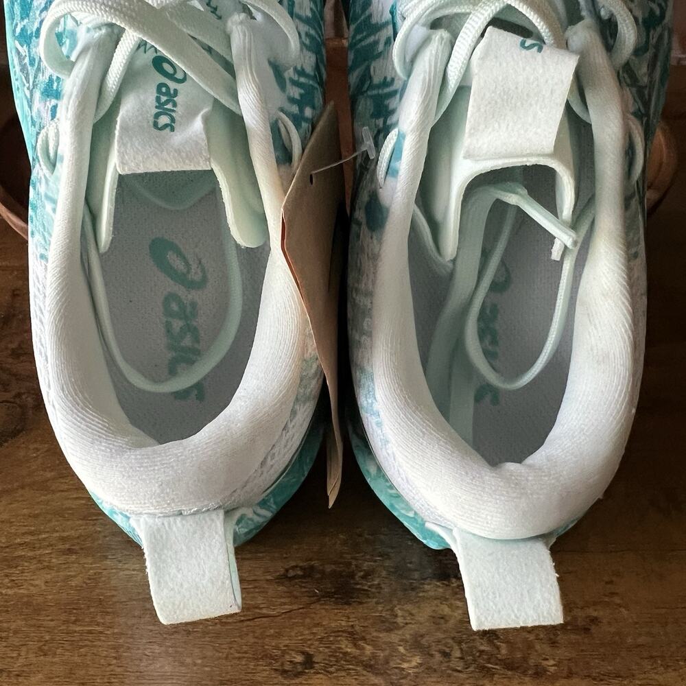 Asics Noosa Tri 16 White Aqua Running Women's 6 FF Blast Cushioned Shoes - Picture 15 of 16